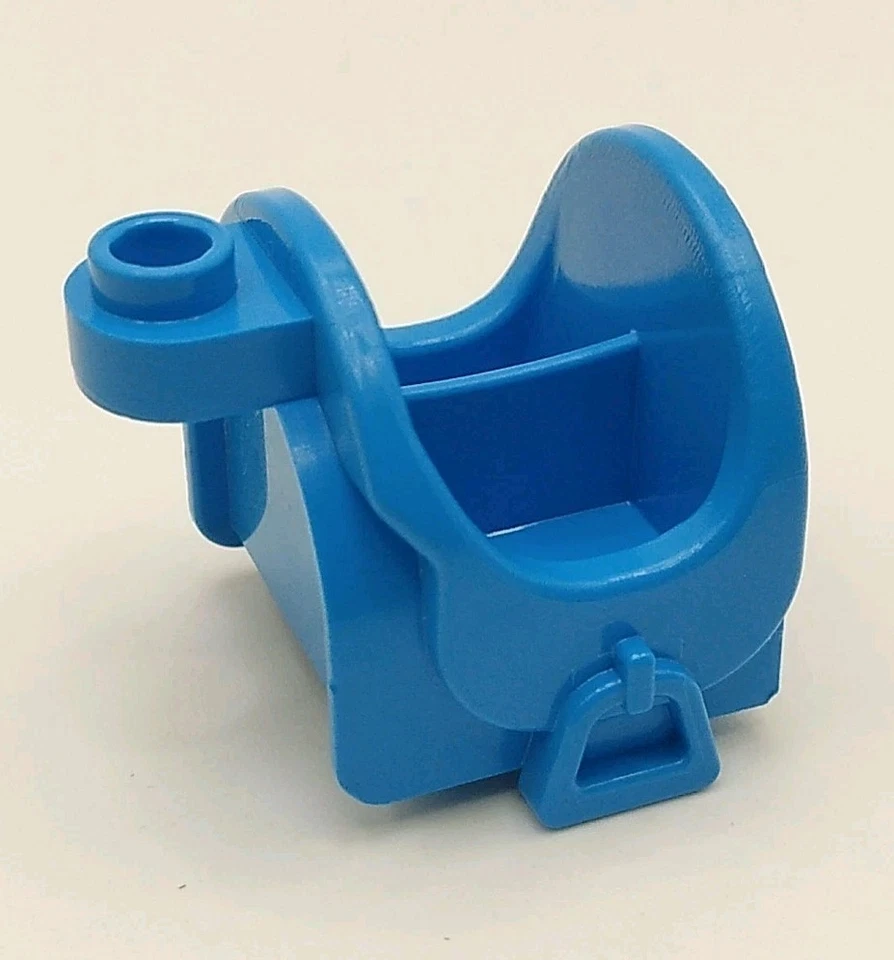 LEGO Friends Caballo Sillín Azul Oscuro Azul con Estribos y Top Stud 93086 Niñas Foto 1 de 1