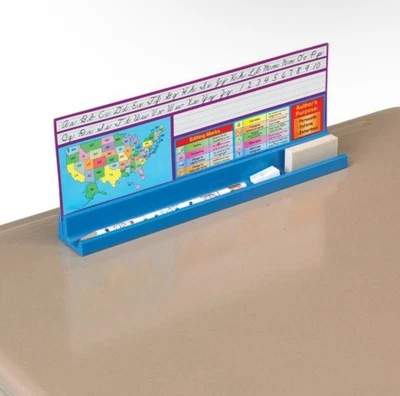 Paquete de 6 bandejas de estacionamiento y utilería de escritorio con agarre adhesivo Really Good Stuff  Foto 1 de 3