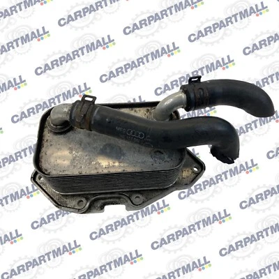 2005-2015 Audi A6 Quattro 3.2L Engine Oil Cooler Coolant w Hose 06E-121-058-E - Image 1 of 4