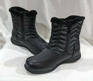 Botas de invierno impermeables negras Totes Jara para mujer - talla 7/8/9/10/11 nuevas con caja - Imagen 1 de 6