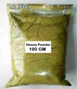 100 % Organic Pure Natural Henna Powder (Home Made) 100gm Free Shipping - Picture 1 of 5