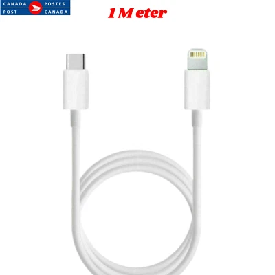 USB Type C to 8Pin Fast USB C Charger Cable For iPhone 14 13 12 11 Pro X XS Max - Image 1 of 4