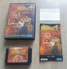 Bare knuckle II 2 streets of rage-sega mega drive-ntsc-j japanese version japan near mint