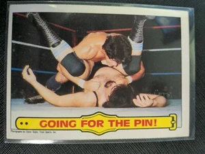 1985 Topps WWF Tito Santana Going For the Pin! #52 NM-MT Rookie RC WWE HOF - Picture 1 of 2