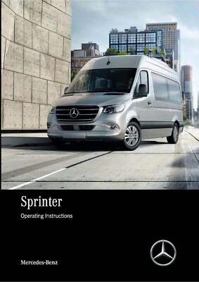 Mercedes-Benz SPRINTER Owners Manual (2010 to Present) NEW PRINT FREE POST - Image 1 of 4
