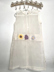 Créme de La Créme Silver Tradition Organza Overlay Dress - Picture 1 of 11