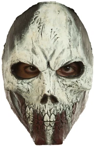 Ghoulish Productions Assault Skull Latex Face Mask Horror Halloween Cosplay - Picture 1 of 9