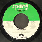 FATBACK: get out on the dance floor / l like girls SPRING 7&quot; Single 45 RPM