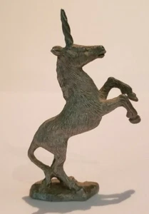 Spoontique Pewter Bucking Unicorn Figure - Picture 1 of 12