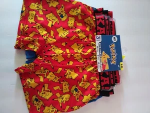 Boy's Pokemon Boxer Briefs Size 8 New NWT 3pk - Picture 1 of 3