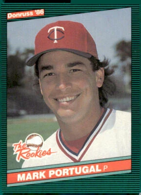 1986 Donruss The Rookies #44 Mark Portugal Minnesota Twins - Image 1 of 2