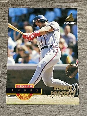 Javier Lopez 1994 Pinnacle Braves #239   *I760* - Image 1 of 2