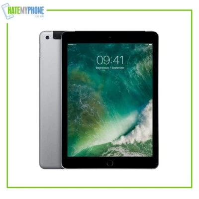Apple iPad 6th Gen 2018 A1954 Space Grey Unlocked 32GB 128GB 9.7" IOS Tablet - Image 1 of 4