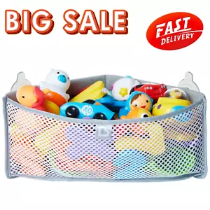 Large Kids Baby Bath Toy Tidy Organiser Bathroom Mesh Net Storage Bag Holder UK - Picture 1 of 7