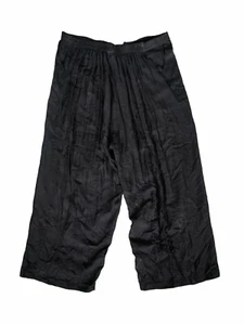 Pantalones de baño Island Planet Miami Beach Culottes para mujer XL bordados negros - Imagen 1 de 4