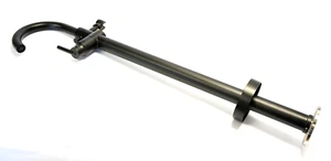 Delta T4759-BLFL Trinsic Contemporary Floor Mount Tub Filler Faucet Black - Picture 1 of 5