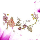  Braut Brautblumenhaarrebe Blumenblatt-Stirnband Blumen-Kopfbedeckungen
