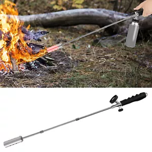 Weed Torch Burner Removable Blow Torch with 2 Poles Multifunctional Weed qiRem - Picture 1 of 11