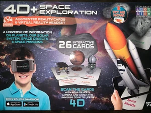 Tarjetas de realidad aumentada 4D + exploración espacial y auriculares de realidad virtual - Imagen 1 de 2