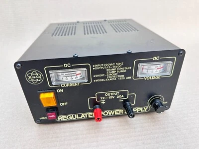 HGL Exacta 1220 LBN Regulated Power Supply LABOR NETZTEIL 12V-15V 20A - Bild 1 von 4