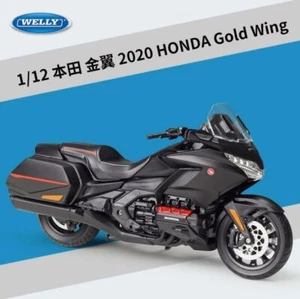 Welly 1:12 Honda 2020 Gold Wing Motorcycle Bike Model New in Box 2 Color - Picture 1 of 10