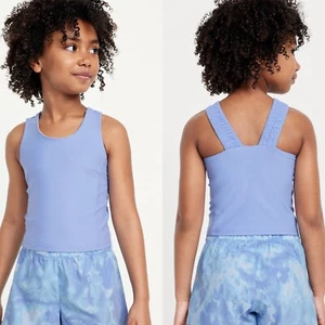Old Navy Kid Girls Active PowerSoft Ruched-Strap Tank Top Size XL (14-16) - Picture 1 of 5