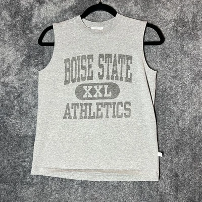 Vintage Boise State Shirt Womens 12 Athletics Muscle Tank Top Third Street USA - Image 1 of 4