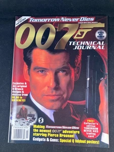 007 Tomorrow Never Dies Technical Journal Official Movie Magazine Pierce Bronson - Picture 1 of 1
