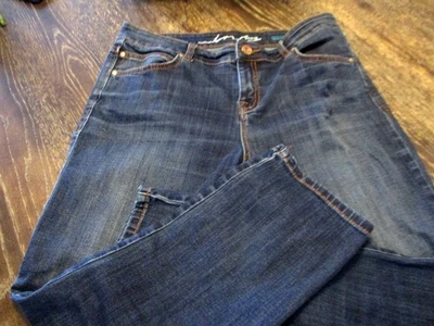 INC DENIM MUJER PIERNA AJUSTADA, REGULAR FIT CROP JEANS, TALLA 10 Foto 1 de 4