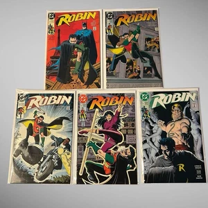 Vintage 1991 DC Comics Robin Complete Limited Mini-Series Issues #1-5 NM - Bild 1 von 19