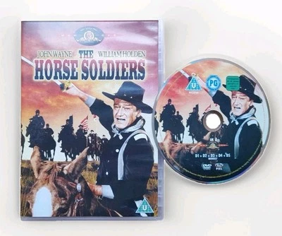 The Horse Soldiers DVD John Wayne, William Holden 1959 Western Action Movie - Image 1 of 4