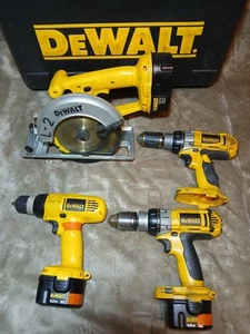 Dewalt XRP 1/2'' 18v cordless Drills & circular saw w/blade - Picture 1 of 4