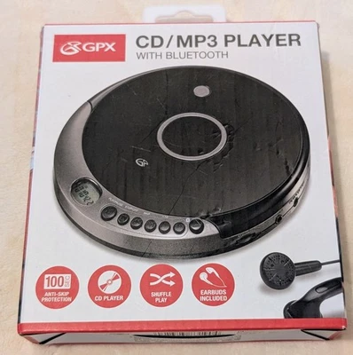Neuer GPX Tragbarer CD MP3 Player mit Bluetooth - Bild 1 von 4