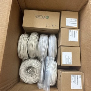REVO America Ultra HD 8CH NVR, 1TB with 6 1080p Bullet Cameras - Imagen 1 de 13