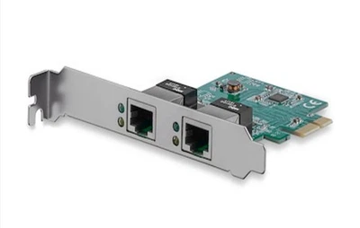 StarTech.com ST1000SPEXD4 2 Port Gigabit PCI Express Network Card Dual Lan Port  - Immagine 1 di 2
