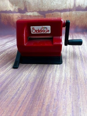 Sizzix Sidekick Red Die-Cutting and Embossing Machine - Image 1 of 3