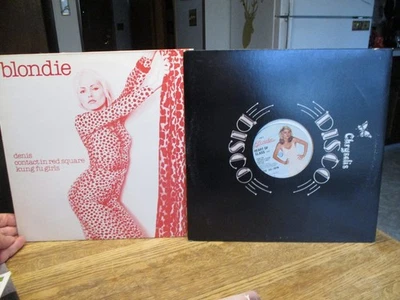 2 Blondie Record lot 12 inch singles   nice - Image 1 of 4