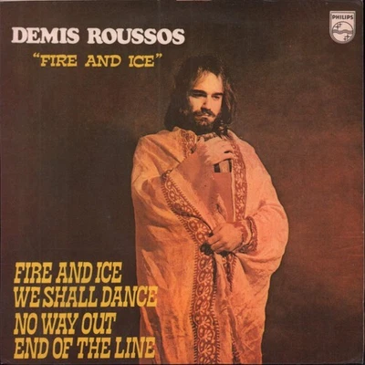 Demis Roussos Fire and Ice 7" vinyl Brazil Philips 1972 ep in pic sleeve 6210027 - Image 1 of 3