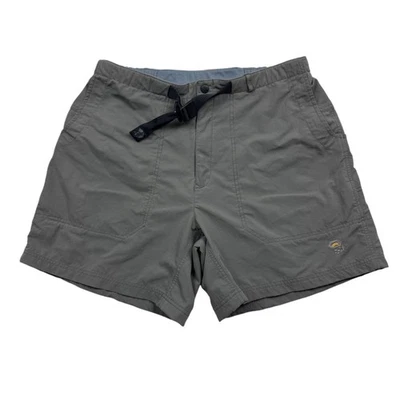 Pantalones cortos de senderismo Mountain Hardwear para mujer con cinturón de nailon talla L gris al aire libre Foto 1 de 4