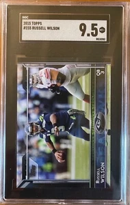 Russell Wilson 2015 Topps #235 SGC 9.5 (Mint+) - Picture 1 of 2