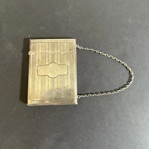 Antikes Sterlingsilber Kartenetui - Bild 1 von 6