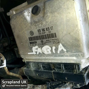 SKODA FABIA Mk1 Pre-Facelift 1999-2004 1.9 TDI Engine Control ECU 038906019KT - Bild 1 von 4