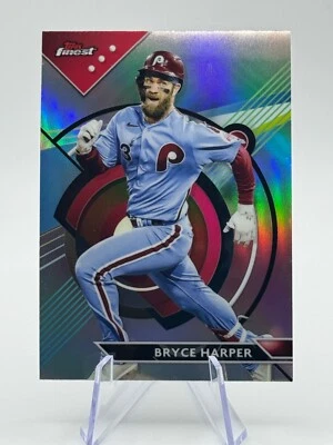 2023 Topps Finest #78 BRYCE HARPER | Refractor - Image 1 of 2