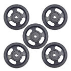  5 Pcs Gym Pully Wheel Bearing Pulley Replacement Sliding Sports Equipment