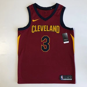 Camiseta Nike NBA Swingman Thomas 3 Cleveland Cavaliers Granate/Amarilla Talla M - Imagen 1 de 7