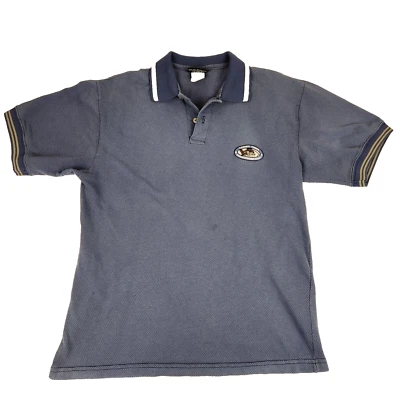 Camisa polo de golf vintage Looney Tunes mediana Tazmanian Devil Taz Warner Bros 1998 Foto 1 de 4