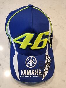 CAPPELLINO Valentino Rossi 46 AUTOGRAFATO Yamaha HAT CAP ufficiale nuovo
