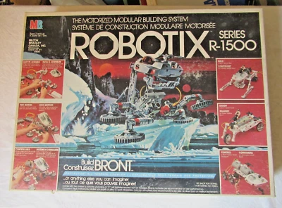 Vintage 1985 Robotix Series R-1500 Motorized Building System Toy Hard to Find - Image 1 of 4