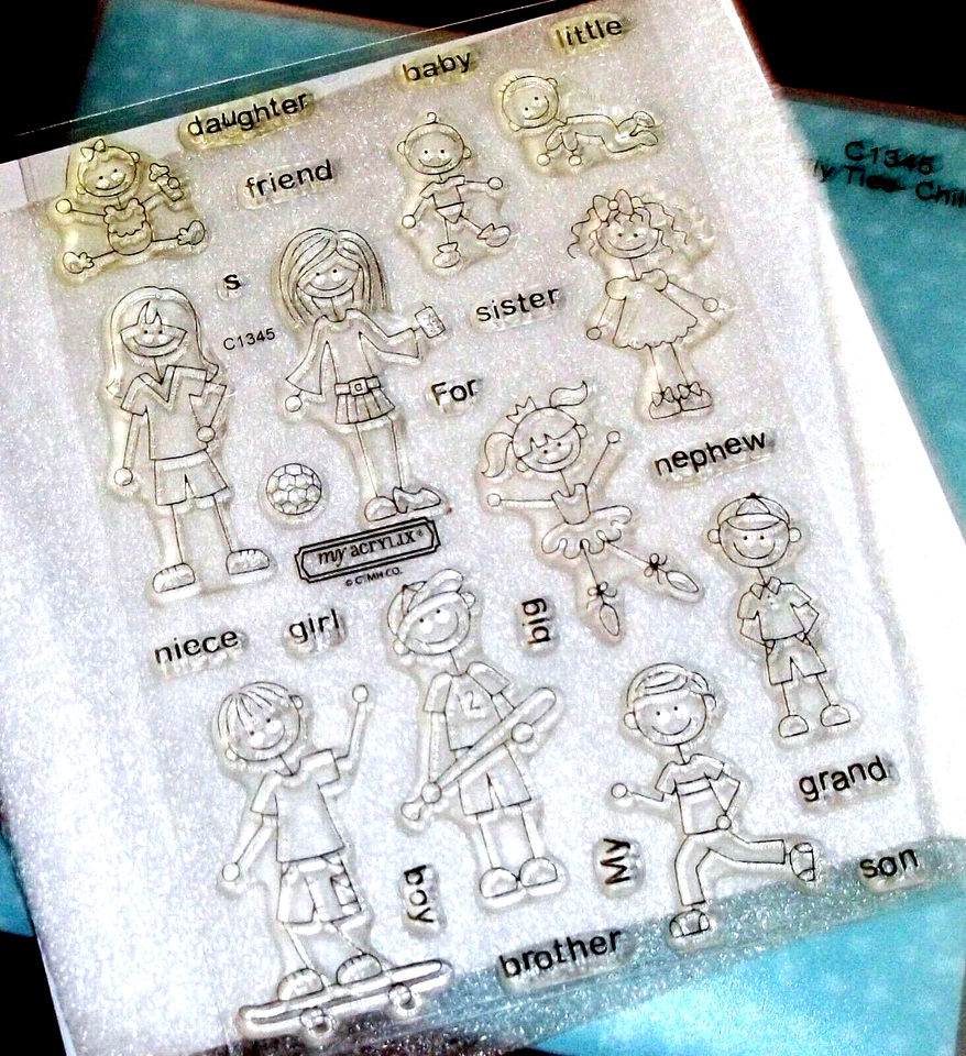 CTMH C1345 СЕМЕЙНЫЕ УЗЫ - ДЕТИ ~младенцы, малыши, племянница, сын, друг, дочь - Изображение 1 из 1