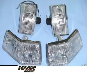 650 KIT FRECCE BIANCHE ANTERIORI E POSTERIORI VESPA PX 125 150 200 ARCOBALENO T5 - Imagen 1 de 1